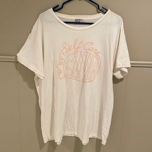 Dazey LA Self Care Club White Short Sleeve T-shirt
